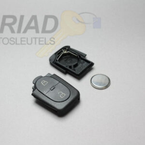 2-knops behuizing voor Audi en VW tot 2005 met 1 x CR2025 batterij.