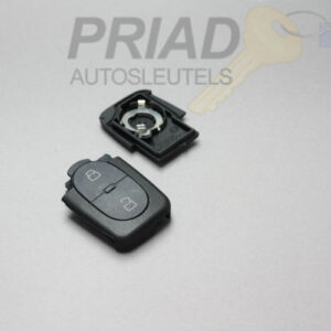 2-knops behuizing voor Audi met 1 x CR2032 batterij