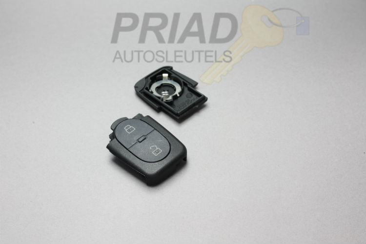 2-knops behuizing voor Audi met 1 x CR2032 batterij