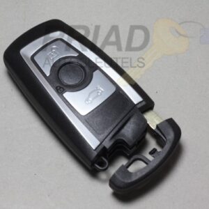 BMWsmartkey behuizing F-serie FEM 2012 tot 2016. Chroom striping en noodsleutel.