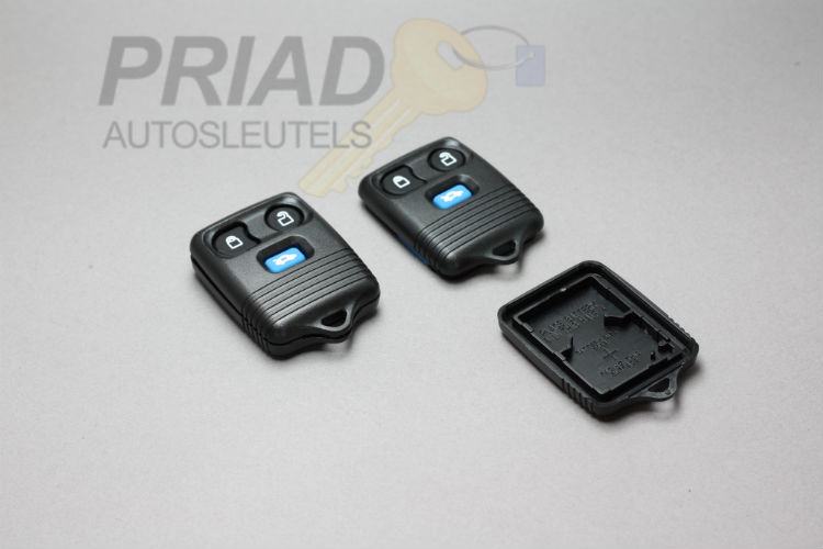 Ford 3-knops behuizing voor Transit en Connect met blauwe achterklep knop.