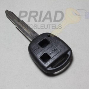 Toyota 2-knops behuizing voor Yaris P1 en andere modellen. Sleutelbaard is 10 mm breed