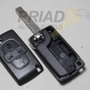 Reparatie service 4-knops Peugeot klapsleutel