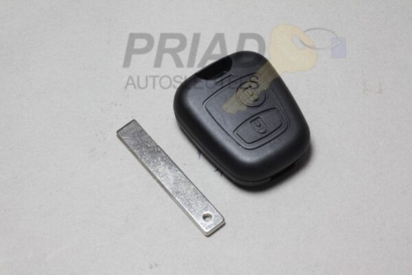 S-0292 Citroen reparatieservice voor 2-knops behuizing met een rechte of X-Type sleutelbaard