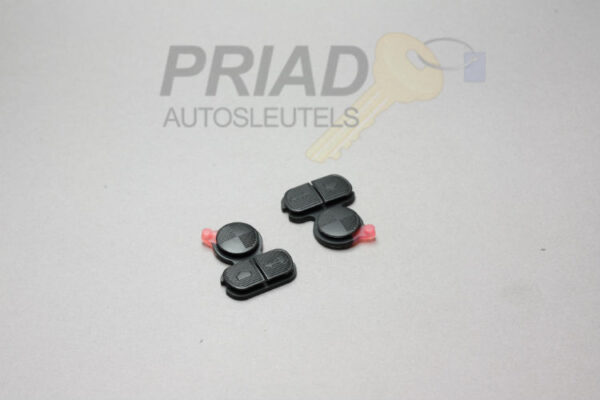 S-0323 BMW 3-knops paneel met rode led voor E36