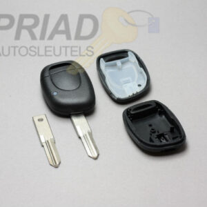 Renault 1-knops behuizing CR1220 op de printplaat voor o.a. Clio
