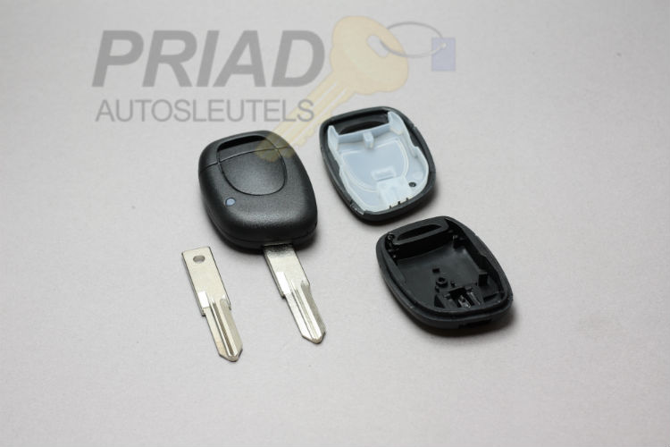 Renault 1-knops behuizing CR1220 op de printplaat voor o.a. Clio