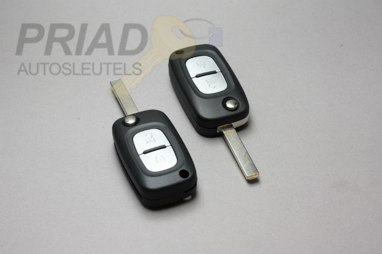 Reparatie 2-knops klapsleutel Renault
