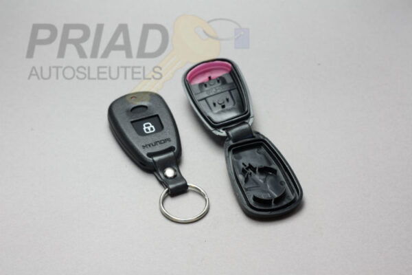 S-0388 Hyundai 2-knops behuizing voor afstandsbediening van verschillende modellen zoals Santa Fe