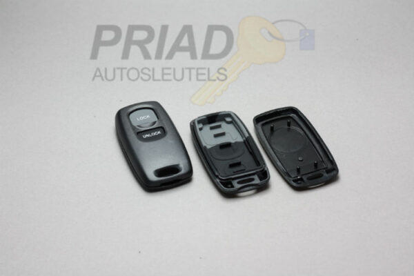 S-0421 Mazda 2-knops behuizing klapsleutel voor diverse modellen zoals 2