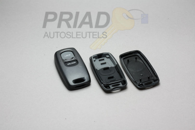 Mazda 2-knops behuizing klapsleutel voor diverse modellen zoals 2