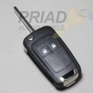 Reparatieservice Opel 2-knops klapsleutel incl. nieuwe behuizing