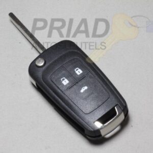 Reparatieservice Opel 3-knops klapsleutel voor o.a. Insignia