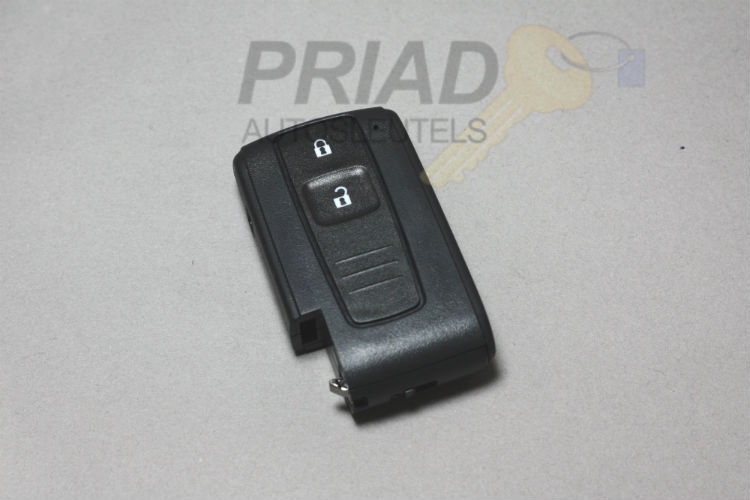Toyota 2-knops smartkey behuizing voor o.a. de modellen Verso en Prius. Indien uw sleutel nog goed werkt