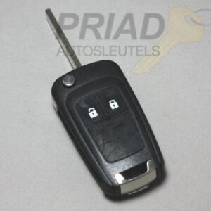 Chervolet 2-knops klapsleutel voor diverse modellen o.a. Cruze