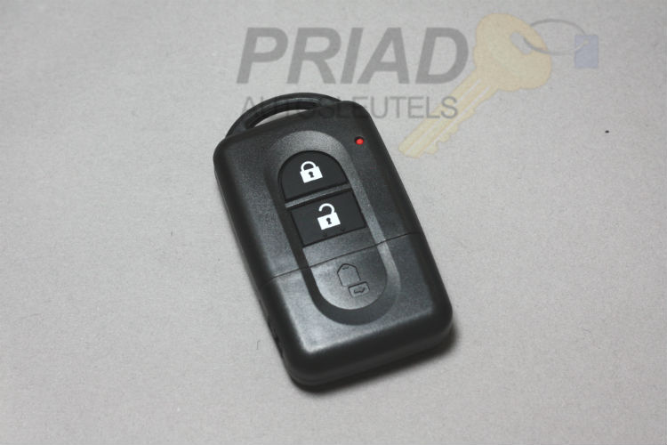 Nissan 2-knops smartkey behuizing voor o.a. Micra