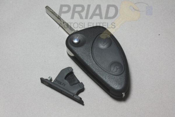 S-0519 Alfa Romeo 2-knops klapsleutel behuizing met zachte knoppen voor GT