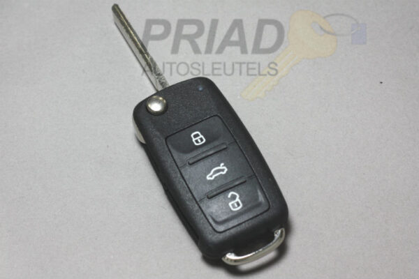 VW 3-knops klapsleutel behuizing voor o.a. Touareg.