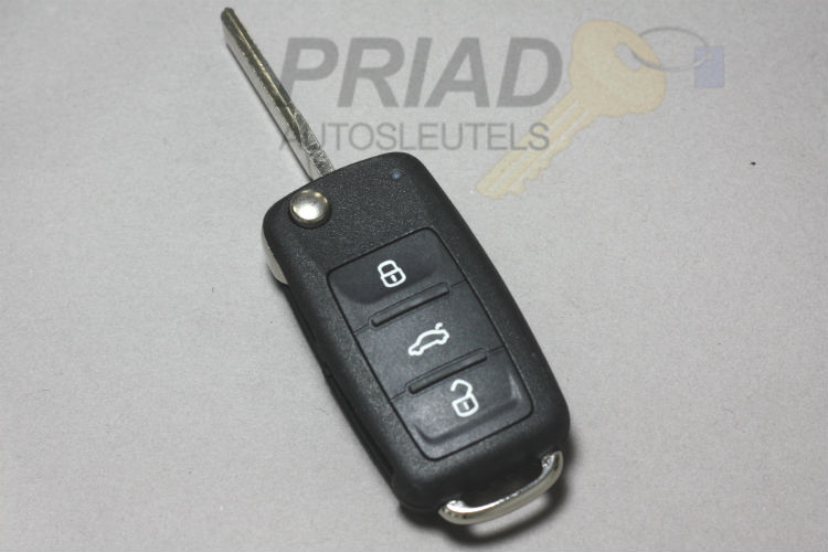 VW 3-knops klapsleutel behuizing voor o.a. Touareg.