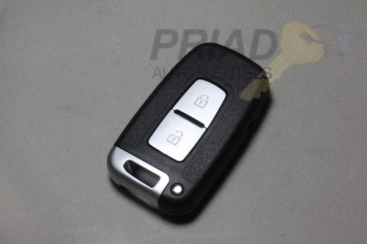 Hyundai 2-knops smartkey behuizing voor o.a. I30